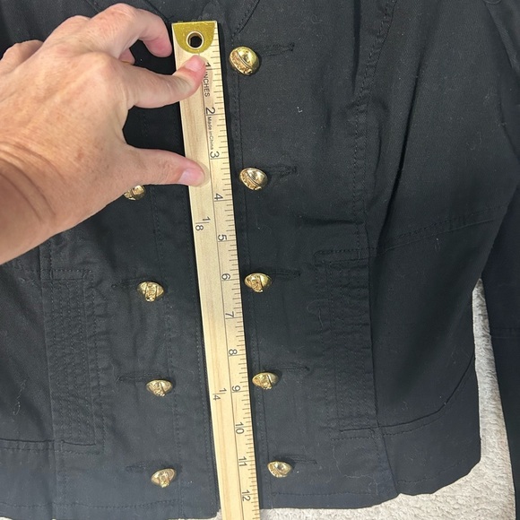 Vintage Baby Phat Black and Gold Tailored Blazer. Cropped. Y2K 90’s - Picture 10 of 10